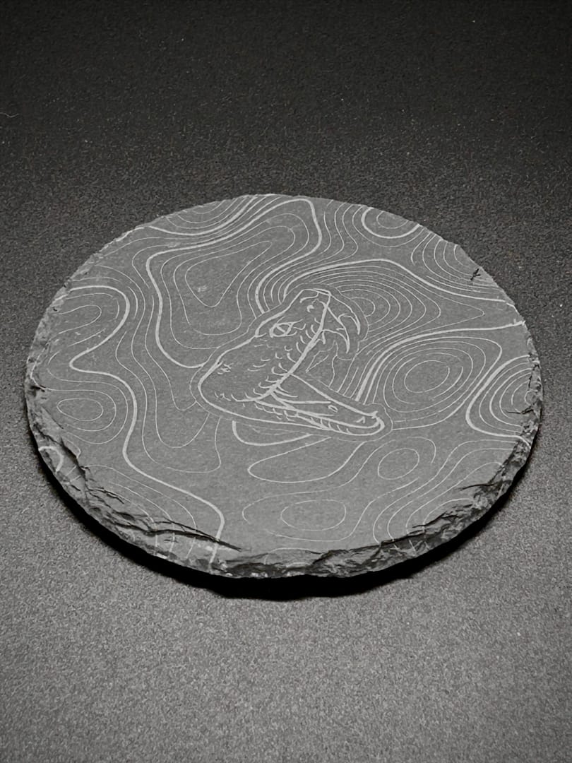 Slate Coasters (laser engraved) - Image 2