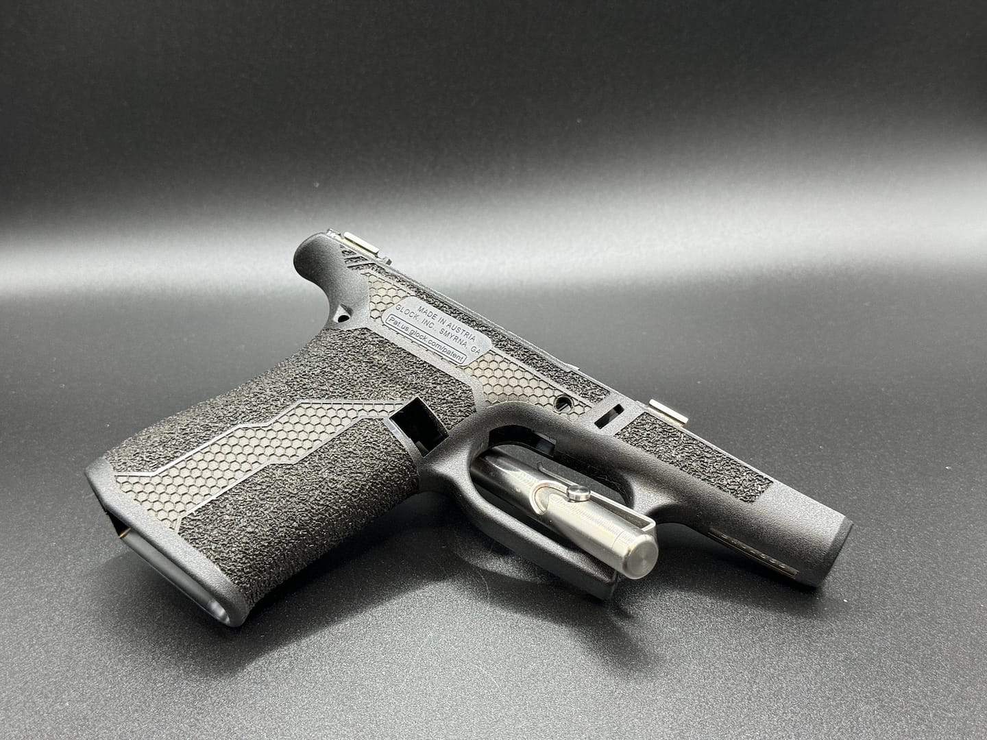 RTS: Glock 43X Stripped Frame - Hybrid Alpha Mod1 Hex - Image 3