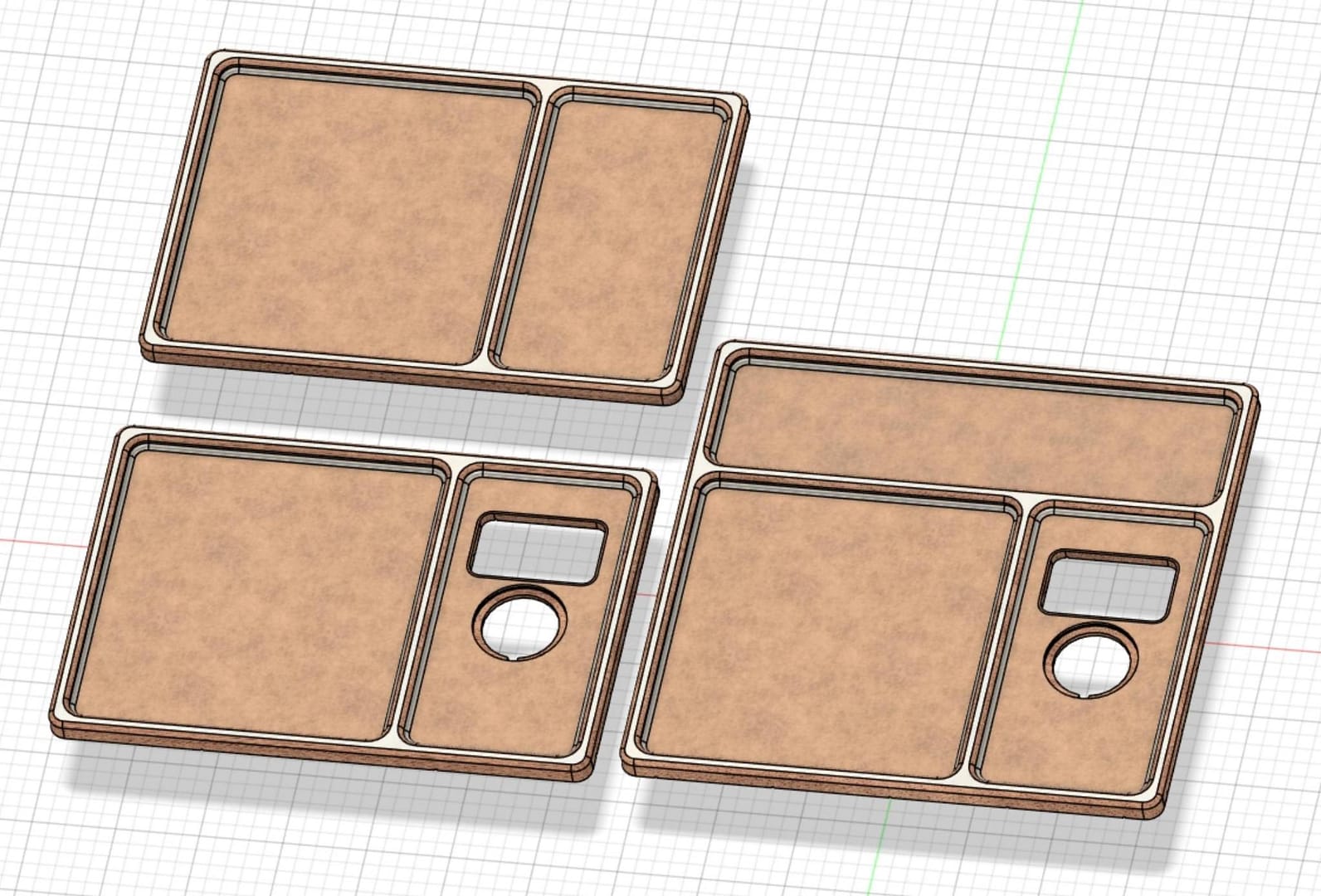 EDC Flat Tray Large w/ Phone Base - Image 2