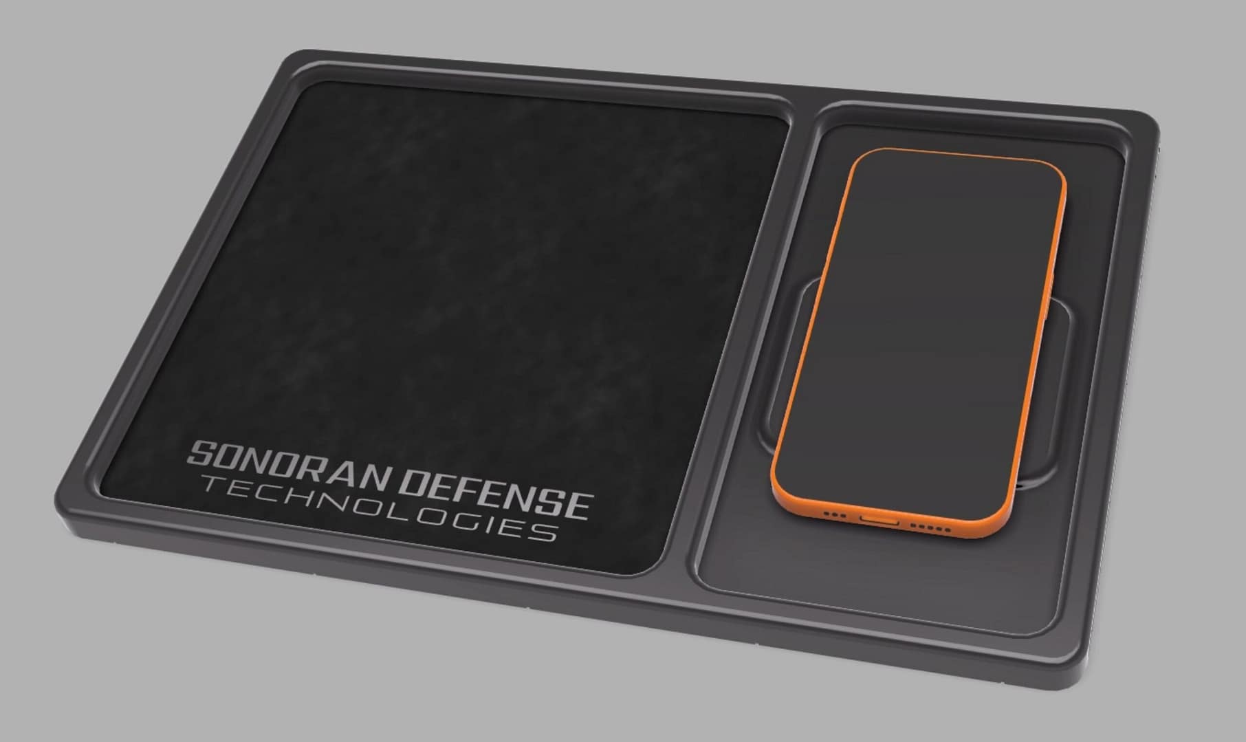 EDC Flat Tray Small w/ Phone Base