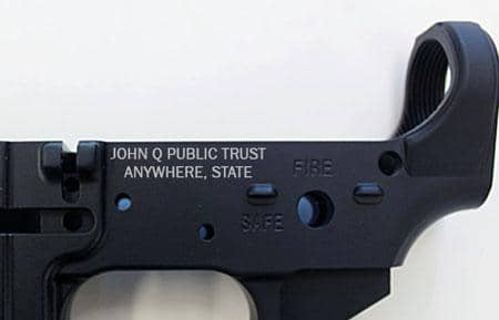 NFA Deep Engraving