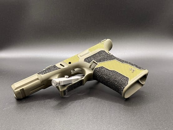 RTS: Glock 19 Gen 5 Stripped Frame - Hybrid Alpha Cerakote - Image 3