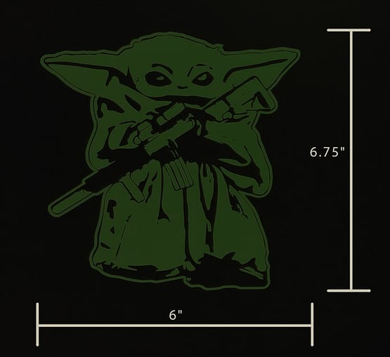 Get Clapped, You Will - Vinyl Decal - Image 3