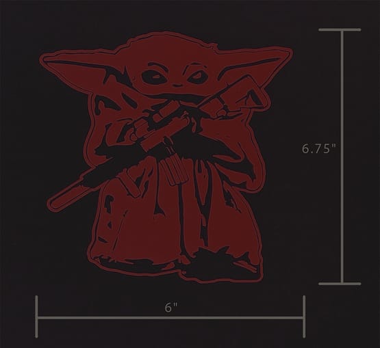 Get Clapped, You Will - Vinyl Decal - Image 5