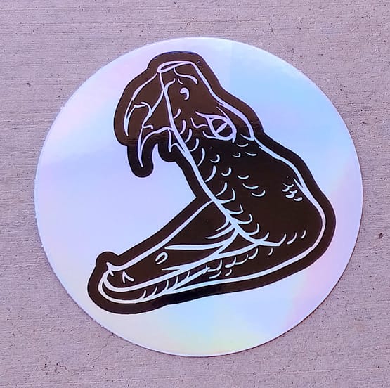 SDT Logo Hologram Sticker