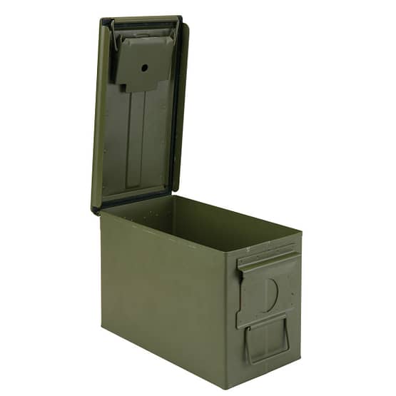 Laser Engraved .50 Cal Metal Ammo Can